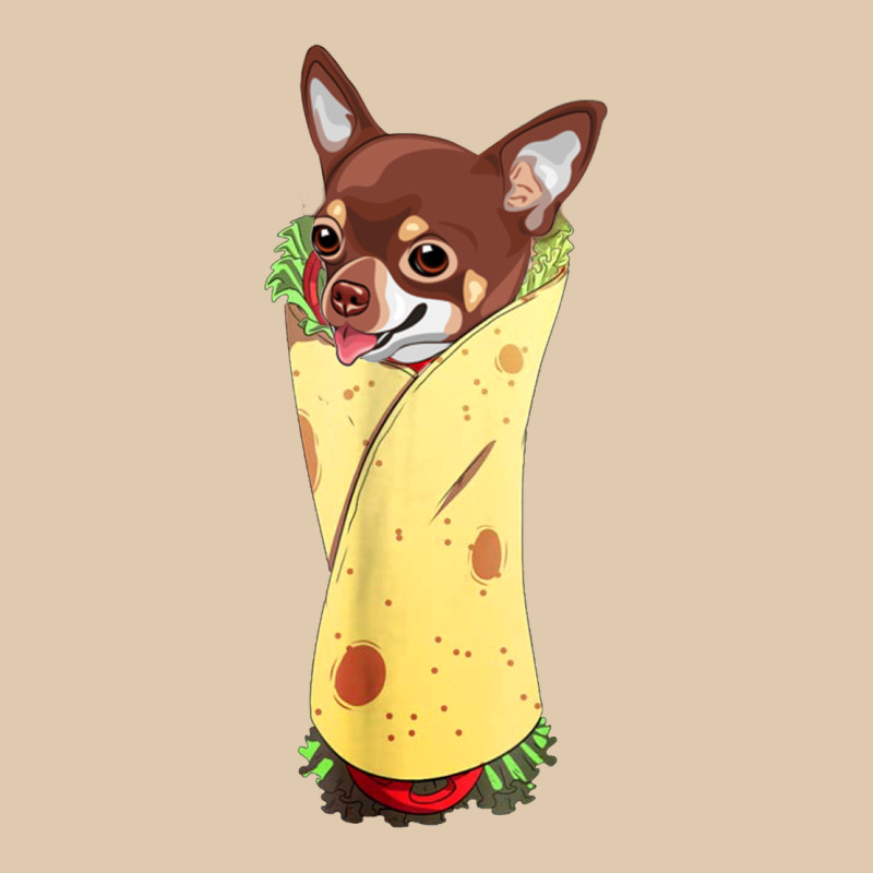 Funny Chihuahua Dog Burrito Food Tee Heavyweight Sweatshirt by artisFamous | Teevron