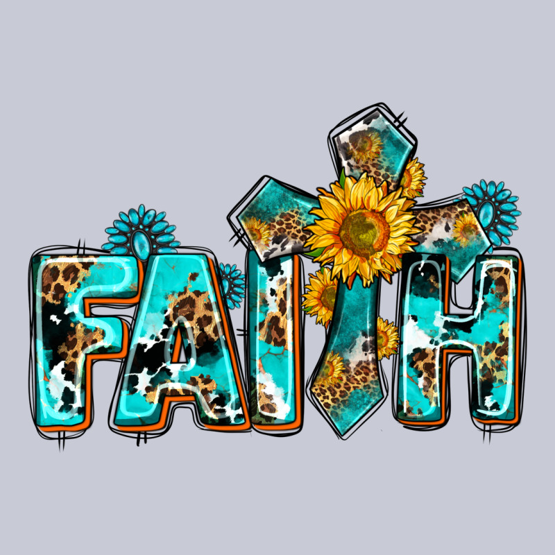 Faith With Cross Ado Heavyweight Hoodie by AdoDesignShop | Teevron