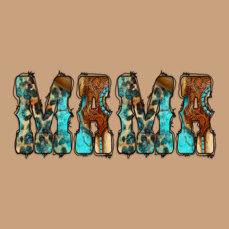 Mama Turquoise Tooled Vintage Tee by CowCowDesign | Teevron