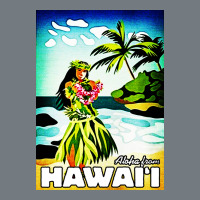 Hawaii Hula Girl Heavyweight Sweatshirt | Teevron