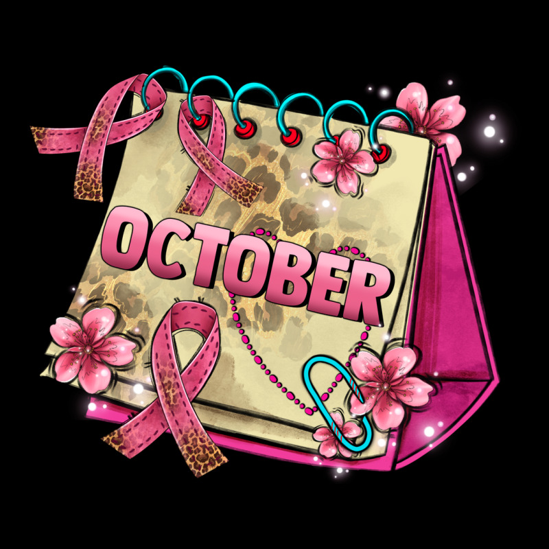 Pink Cancer Ribbon And October Calendar Premium Sweatshirt by AdoDesignShop | Teevron
