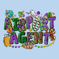 Airport Agent Mardi Gras Classic Tee | Teevron