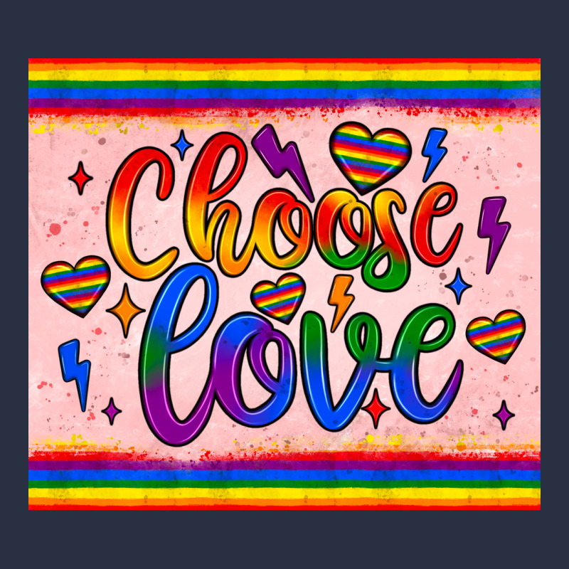 Choose Love Tumbler Urban Hoodie by JahusDesignShop | Teevron