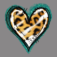 Glitter Leopard Heart Vintage Tee | Teevron