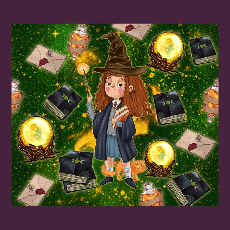 Wizard Girl With Magic Premium Tee by TumblerDesignByShophia | Teevron