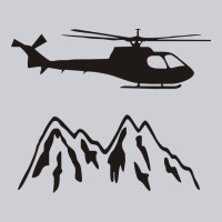 Mountain Rescue Helicopter Funny Heavyweight Sweatshirt | Teevron