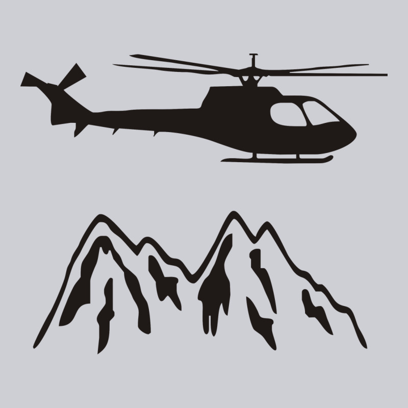 Mountain Rescue Helicopter Funny Heavyweight Sweatshirt by artisFamous | Teevron