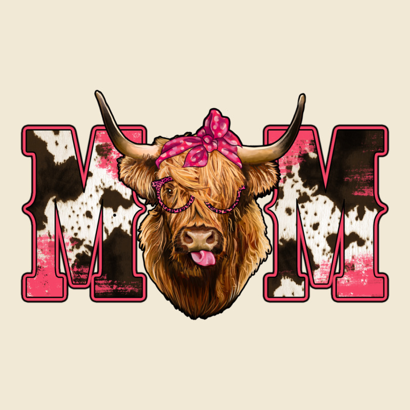 Western Highland Cow Mom Premium Tee by HowdyJamesFarm | Teevron