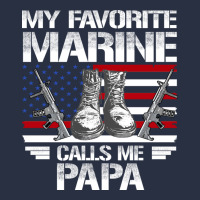 Marine Papa, Gifts My Favorite Marine Calls Me Pa Pa Military Mother Heavyweight Sweatshirt | Teevron