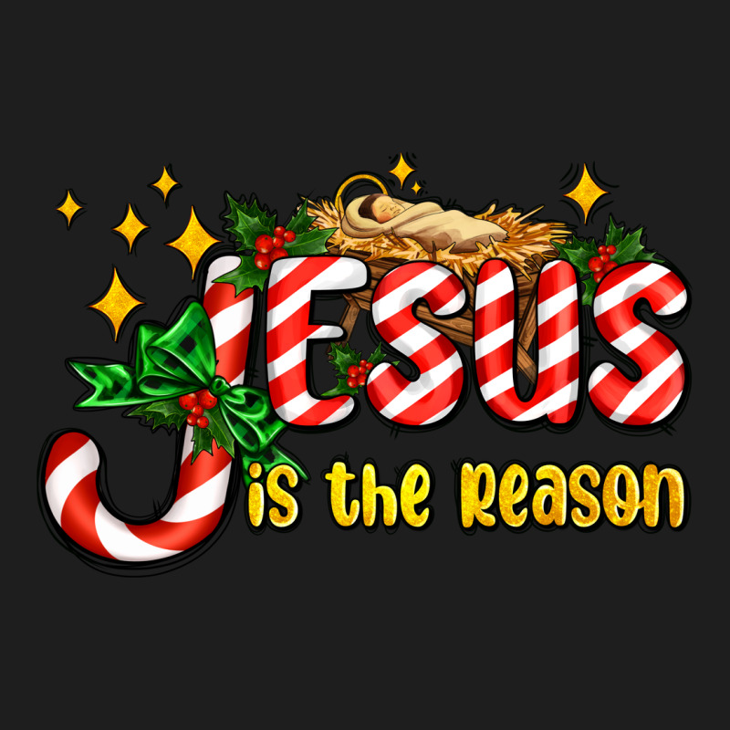 Jesus Is The Reason With Christmas Candy Ado Heavyweight Hoodie by AdoDesignShop | Teevron