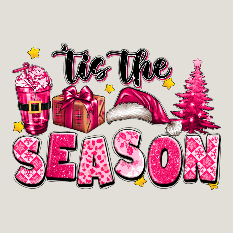 Pink 'tis The Season Christmas Heavy Core Tee by texasbilliewilder | Teevron