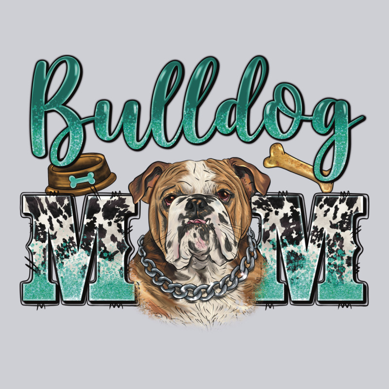 Bulldog Mom Heavyweight Sweatshirt by BarkalooDesign | Teevron