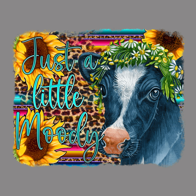 Cow Serape Just A Little Moody Vintage Tee by CowCowDesign | Teevron