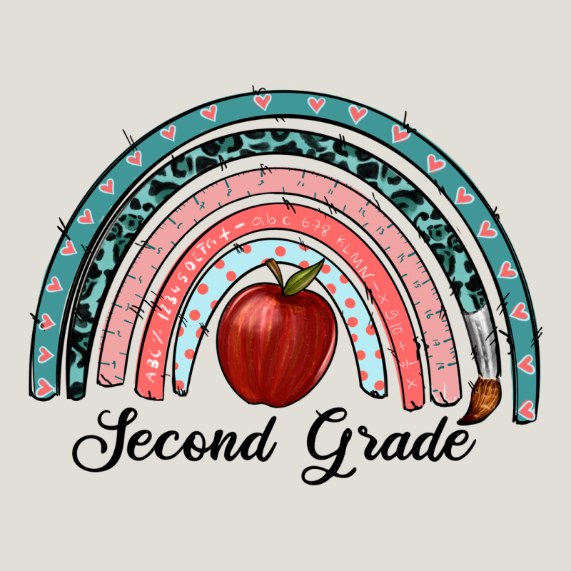 Second Grade Rainbow Heavy Core Tee by RanaPortraitStore | Teevron