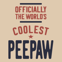 Officially The World's Coolest Peepaw | Mens Gift Heavyweight Sweatshirt | Teevron