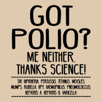 Got Polio Me Neither Thanks Science Heavyweight Sweatshirt | Teevron