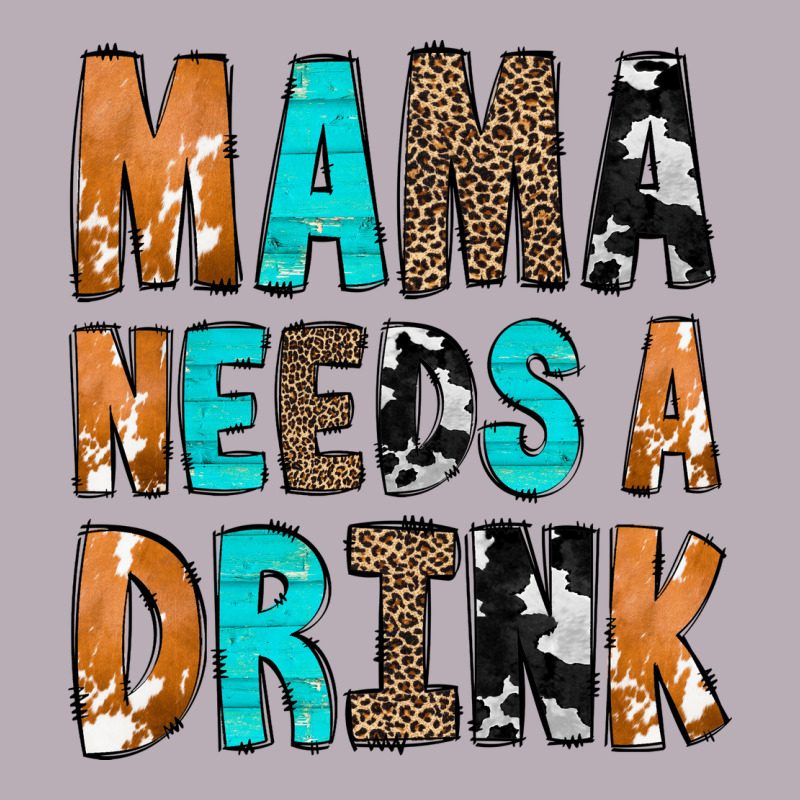 Mama Needs A Drink Vintage Tee by CowCowDesign | Teevron