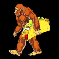 Bigfoot Carrying Taco Heavyweight Sweatshirt | Teevron