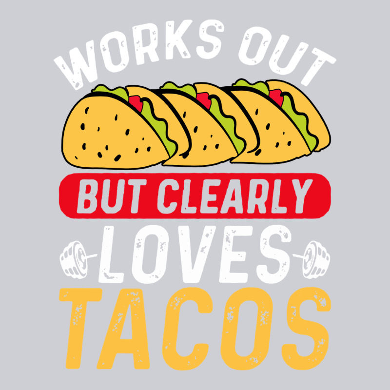 Tacos Work Out Gym Gift Classic Heavyweight Sweatshirt by artisFamous | Teevron