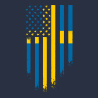 Sweden Swedish Roots American Flag | Canadian Roots Heavyweight Sweatshirt | Teevron