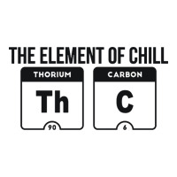 mens the element of chill thc marijuana joke black | Teevron