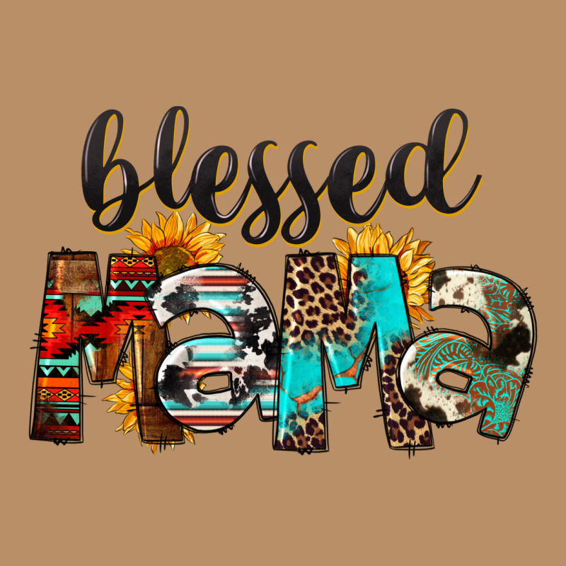Western Blessed Mama Mother's Day Vintage Hoodie by FaDigitalArtStudio | Teevron