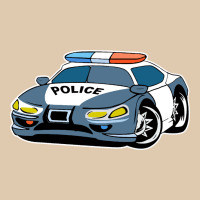 Police Car Heavyweight Sweatshirt | Teevron