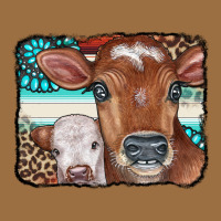 Cows Serape Leopard Gemstone Vintage Tee | Teevron