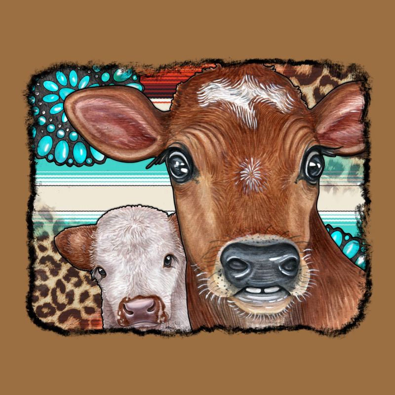 Cows Serape Leopard Gemstone Vintage Tee by CowCowDesign | Teevron