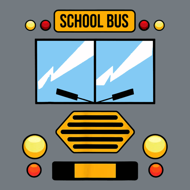 School Bus Costume Cool Halloween Heavyweight Sweatshirt by artisFamous | Teevron