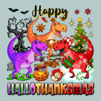 Happy Hallothanksmas Dinosaur Heavy Core Tee | Teevron