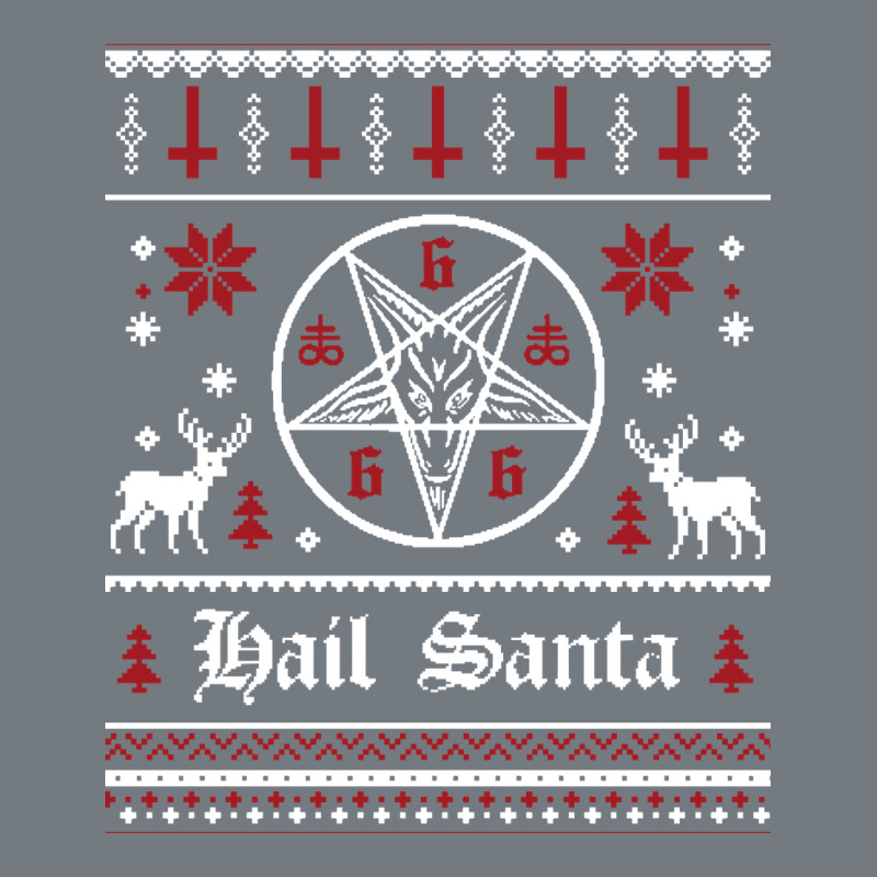 Hail Santa Ugly Christmas Sweater   Sweatshirt Heavyweight Sweatshirt by artisFamous | Teevron