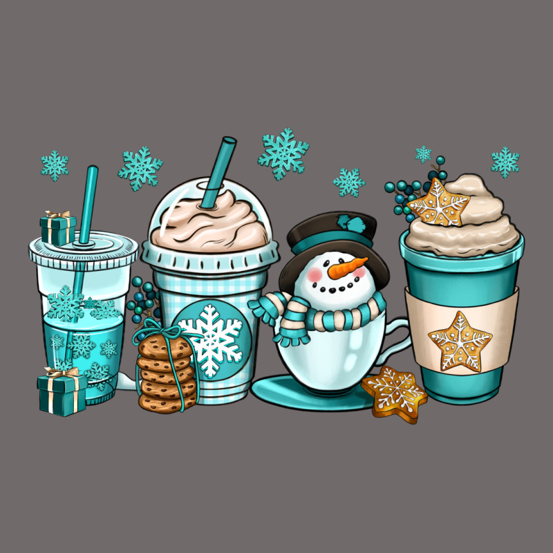 Winter Coffee Cups Urban Heavy Tee by OliviaCreatesArt | Teevron