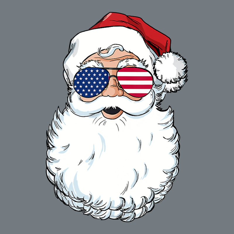 Santa Claus  U.s.a Sunglasses Christmas In July Santa Heavyweight Sweatshirt by artisFamous | Teevron