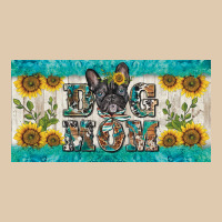 Dog Mom French  Bulldog License Plate Template Heavyweight Sweatshirt | Teevron