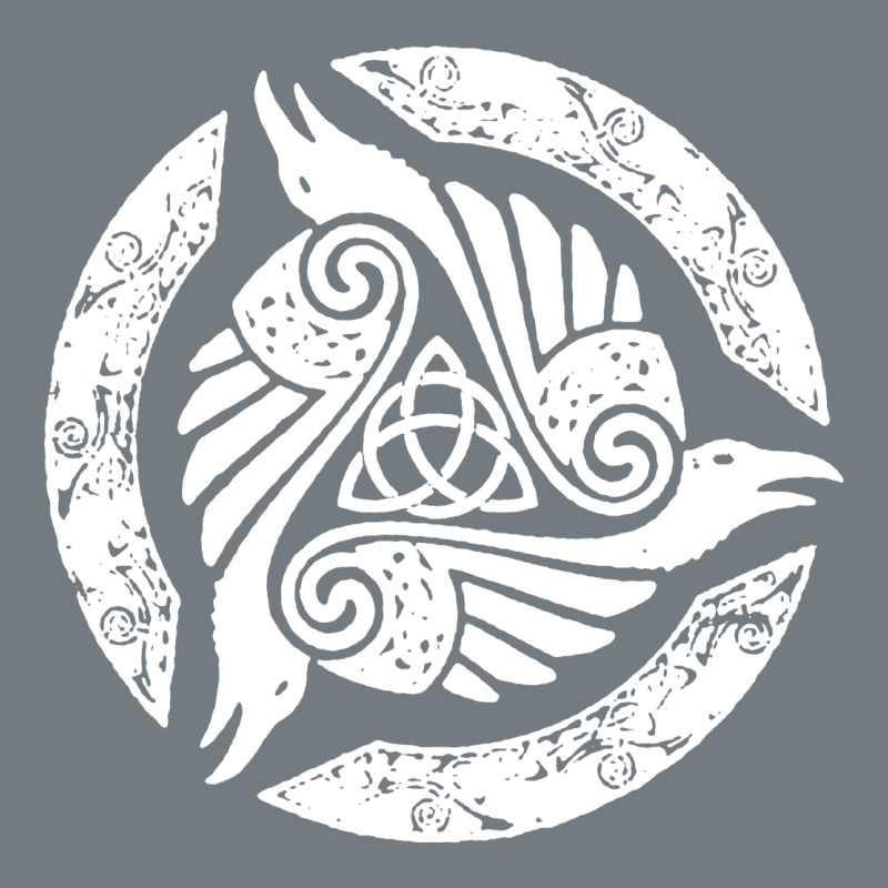 Celtic Trinity Knot Crow Spiritual Mandala Heavyweight Sweatshirt by artisFamous | Teevron