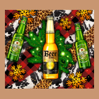 Beer Bottles With Golden Snow Heavyweight Hoodie | Teevron