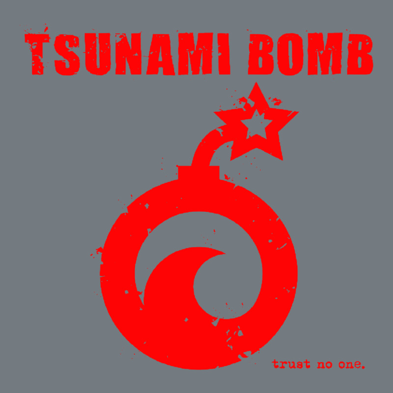 Tsunami Bomb Trust No One Heavyweight Sweatshirt by artisFamous | Teevron