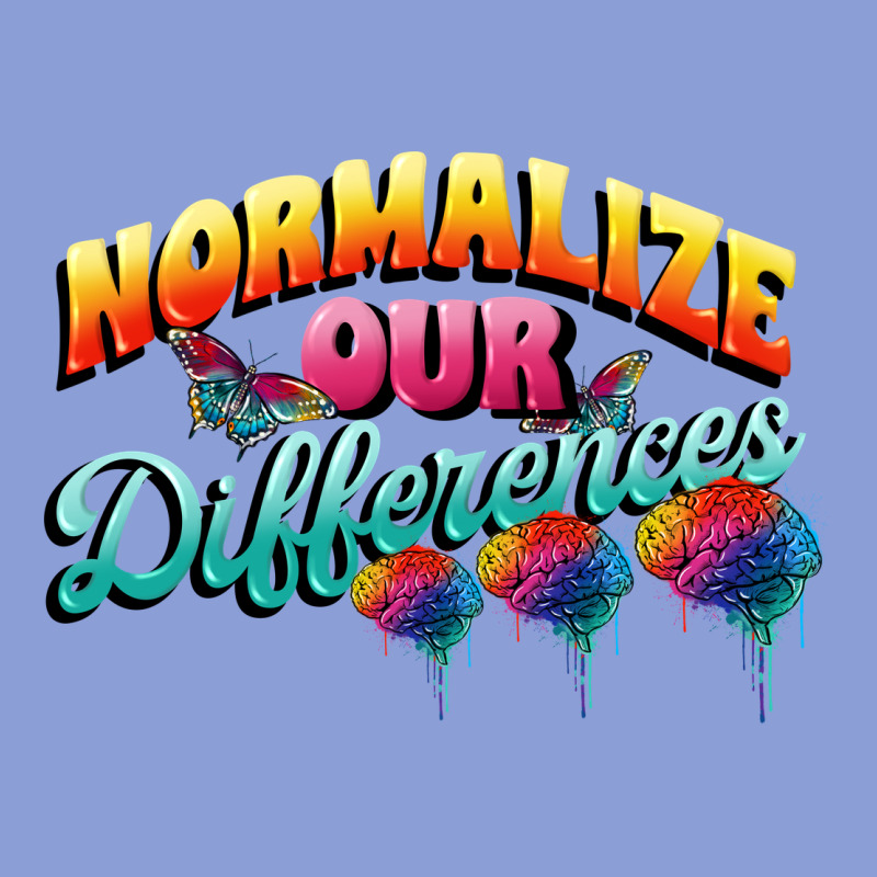 Normalize Our Differences Autism Long Sleeve Tee by FaDigitalArtStudio | Teevron