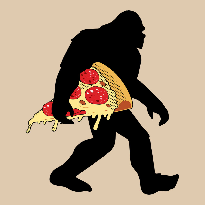 Bigfoot Carrying Pizza Heavyweight Sweatshirt by artisFamous | Teevron