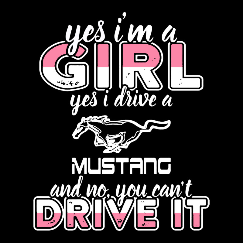 Mustang I M A Girl Who Drives A Mustang Heavyweight Sweatshirt by artisFamous | Teevron