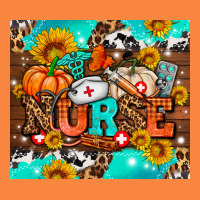 Pumpkin Nurse With Sunflower Premium Sweatshirt | Teevron