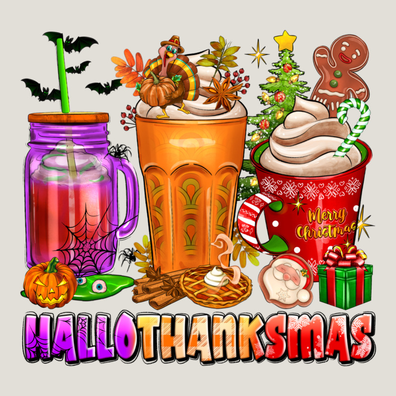 Hallothanksmas Coffee Cups Heavy Core Tee by texasbilliewilder | Teevron