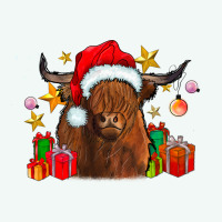 Festive Highland Cow Premium Hoodie | Teevron