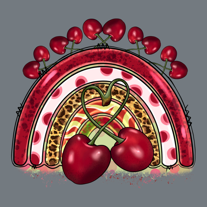 Cherry Rainbow Heavyweight Sweatshirt by BarkalooDesign | Teevron
