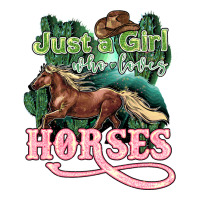 Just A Girl Who Loves Horses Premium Tee | Teevron