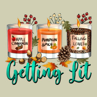 Candles With Fall Getting Lit Heavy Core Tee | Teevron