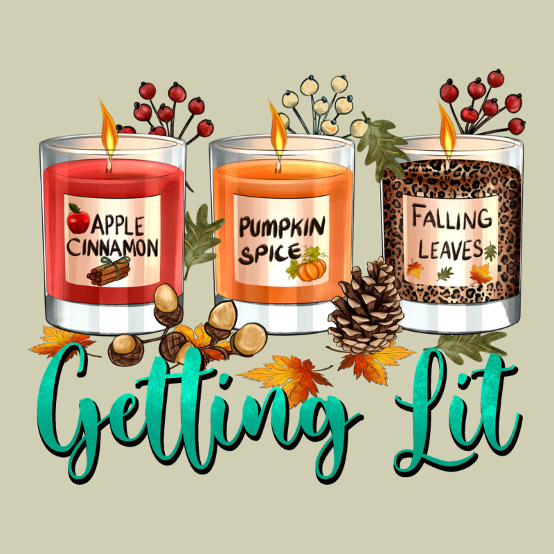 Candles With Fall Getting Lit Heavy Core Tee by texasbilliewilder | Teevron
