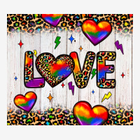 Love Hearts Pride Tumbler Urban Hoodie | Teevron