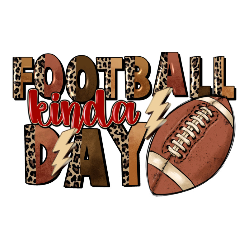 Football Kinda Day Long Sleeve Tee by FaDigitalArtStudio | Teevron